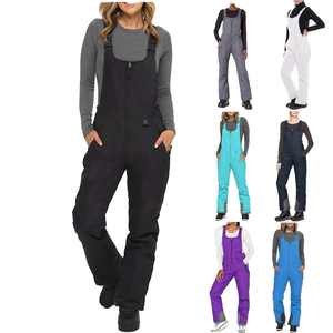 Waterproof Women's Ski Bib <b>Pants</b> Windproof Insulated Snowboard Overalls Winter Outdoor <b>Thermal</b> Snow <b>Pants</b> for Skiing Skating - Product Image 1