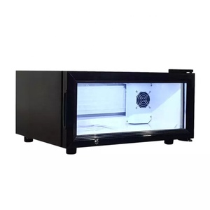 Mini <span class=keywords><strong>Nevera</strong></span> de 18L con Puerta de Vidrio para Bebidas, Color Negro - Product Image 1