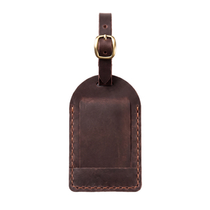 Etiqueta de Equipaje Personalizada de Cuero Genuino Vintage con Logotipo Personalizado, Etiquetas Premium <span class=keywords><strong>para</strong></span> <span class=keywords><strong>Maletas</strong></span> y Bolsas de Viaje - Product Image 6