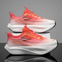 Chaussures de course pour hommes avec plaque en carbone, spécialité marathon, baskets de sport décontractées pour hommes, baskets athlétiques respirantes et confortables pour femmes