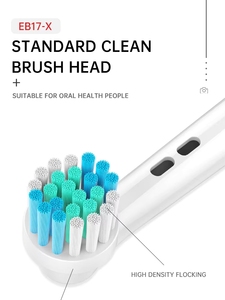 Cabezales de cepillo de dientes Baolijie EB17-X compatibles con Oral-B, venta al por mayor de fábrica - Product Image 2