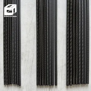 Pultruded High-Quality Rod Carbon Fiber High Modulus Black Glossy Solid Rod 3K Carbon Fiber Rod 1mm 2mm 3mm 4mm 5mm 6mm 8mm 10mm