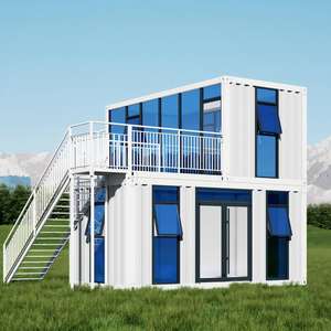 ห้องเก็บแว่นตากันแดดทำจากแก้วแบบแยกส่วนบ้านภาชนะเคลื่อนย้ายได้หรูหราในสวนโรงแรม - Product Image 3