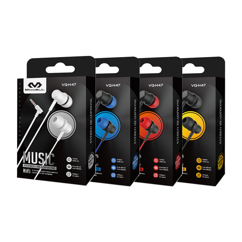 Проводные наушники MICCELL 3,5 мм mi со склада, базовая игровая гарнитура, наушники, стерео проводные наушники с микрофоном, проводные наушники для xiaomi