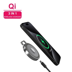 <span class=keywords><strong>Chargeur</strong></span> sans fil 15W en alliage de zinc, station de charge rapide 3 en 1, <span class=keywords><strong>chargeur</strong></span> sans fil pour téléphone Samsung, impression de logo personnalisée - Product Image 5