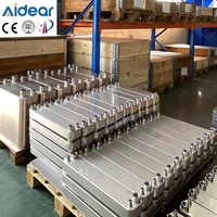 Échangeur de chaleur à plaques brasées en acier inoxydable 316 pour centrale de refroidissement urbain et transfert d'eau réfrigérée