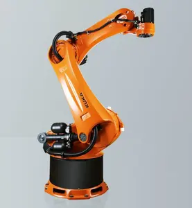 KR 120 R3100-2 lengan Robot industri 6 sumbu, muatan 20kg dengan Gripper Robot bongkar muat