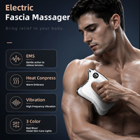 Outil de massage chauffant pour les muscles, 4 en 1, couteau électrique pour fascia, outil Gua Sha pour la relaxation du corps entier