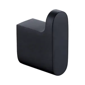 Bathroom Robe Hook Bathroom Accessories Matt Black Wall Mounted Robe Hook Coats Hook