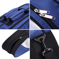Sac fourre-tout pour raquette de tennis unisexe pour sports de plein air sac de raquette de tennis en polyester imperméable