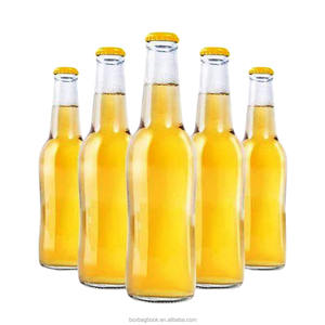 SUNSHINE Vino Cerveza Botella de agua 500ml Jugo Leche Bebidas Botellas de vidrio con cuentagotas Perfume cosmético Aceite esencial Botella de vidrio - Product Image 5