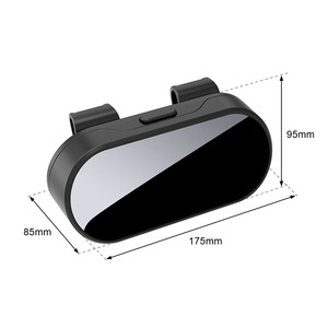 Portaocchiali da sole per auto, custodia per occhiali da sole, portaocchiali da visiera per auto, custodia multifunzionale per carte e banconote - Product Image 6