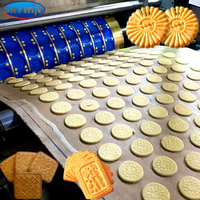 Skywin nouvelle machine de fabrication de biscuits bicolores entièrement automatique équipement multifonction utilisation de boulangerie pour biscuits noix farine de fruits lait