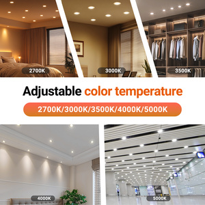 Daybetter 6-inch 12PACK RGB 120V 13W 2700K-5000K Smart LED Recessed <b>Downlight</b> Modern White for Residential Indoor Ceiling Light - Product Image 6
