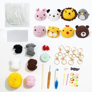 Juego de Hilos para Tejer con Patrones de Animales, Paquete de Materiales y Accesorios para Manualidades Textiles - Product Image 2
