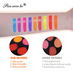 Panwenbo-<span class=keywords><strong>Kit</strong></span> de <span class=keywords><strong>peinture</strong></span> corporelle professionnelle, 20 couleurs, pour Halloween - Product Image 3