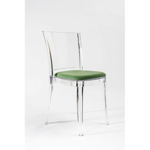 Cojín de asiento de lona verde TREVIRA para silla Lucienne modelo 4c3 almohada Interior Exterior versátil - Product Image 3