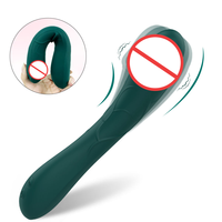 G-Punkt Vibrator Sexspielzeug 3 Geschwindigkeiten 10 Frequenzen USB Aufladbar Weiches Silikon Flexibel Anal Klitoris Brustwarzen Stimulation
