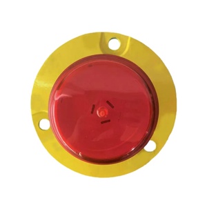IP65 impermeabile a bassa intensità LED ostacolo aviazione luce rossa fari costanti con ago a prova di uccello - Product Image 3