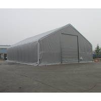SST50100 tubo de acero galvanizado truss arco almacén edificios