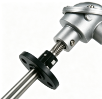 JUMO 901110/10-1043-22-710-000-27/000 Kepala Sambungan Termokopel Tipe-A Sensor Suhu Industri Tipe-K