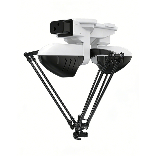 New Borent 4-axis Robot Parallel Manipulator 3kg Payload Delta Industrial Gripper Featuring PLC Motor Gearbox Engine Packaged