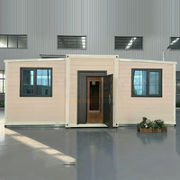 Boutique de vente au détail mobile et café de rue, construction modulaire, design portable, maison conteneur extensible