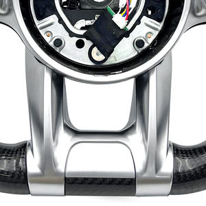 Volant de direction en carbone haut de gamme pour <span class=keywords><strong>Mercedes</strong></span> Benz AMG W166 W204 W210 CLS <span class=keywords><strong>63</strong></span> E43 R171 - Product Image 5