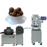 Machine automatique de remplissage et de revêtement de boules de fruits secs, machine à fabriquer des laddu, machine à diviser et à arrondir les boules de pâte