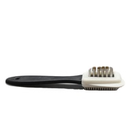 Kit d'entretien pour chaussures en daim, conditionneur et imperméabilisant, brosse à chaussures, gomme anti-rayures avec nettoyant pour le service des chaussures