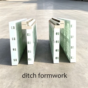 Pour la <span class=keywords><strong>construction</strong></span> de canaux et de fossés en béton, coffrage en plastique réutilisable avec formes personnalisables - Product Image 3