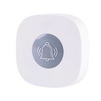 Système d'appel sans fil en silicone noir pour serveurs, système d'appel de haute qualité pour restaurant, café, boutique, chicha, clinique, hôpital