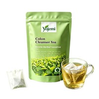 Teh Herbal Detoksifikasi Pencuci Usus Mentah Campuran 14 Hari, Kualitas Premium, Kemasan Khusus, Teh Sehat Segar dalam Kemasan Sachet 35g (eceran)