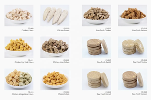 OEM ODM Tiernahrung Snacks Natürliches rohes Fleisch Hühner ente Leber Rindfleisch Wild Alaskan Lachs Gefrier getrocknete Katzen-und Hundefutter Leckereien - Product Image 5