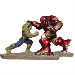 Hulk-Action-Figure Marque 44 Hulkbuster Armure GK Résine Statue Modèle Collection Marvel