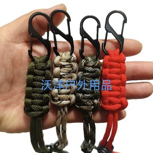 Llavero de Paracord de Nailon para Exteriores Woyang, 24 cm, Mosquetón de Aleación de Zinc, Duradero, para Uso Promocional - Product Image 5