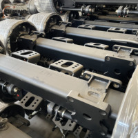 Essieu de remorque de conception allemande, 12 tonnes, frein à tambour, essieu de remorque commercial pour le transport de marchandises, pièces détachées de remorque