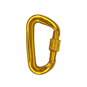 คลิปคาราบิเนอร์ความแข็งแรงสูง12kN โลโก้ตามสั่งอลูมิเนียมอัลลอยและตะขอล็อคเหล็กชุบสังกะสีเหมาะสำหรับอุตสาหกรรมหนัก - Product Image 4