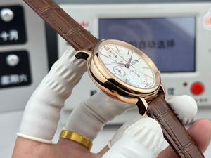 Montres mécaniques au design tendance avec fonction calendrier et bracelet en cuir marron - Product Image 4