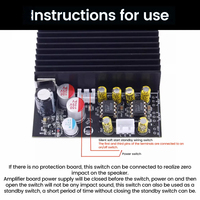 DC19-50V TPA3255 Audiophile 300W + 300W 2.0 Module stéréo bi-canal carte amplificateur numérique HIFI