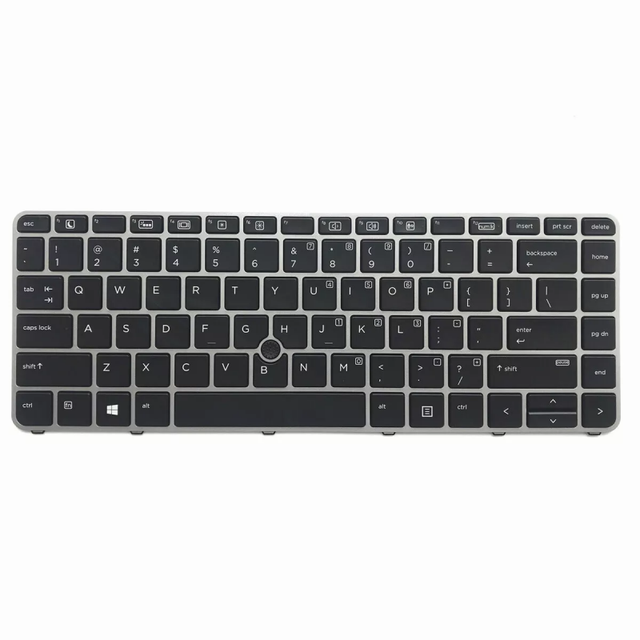 New Laptop Replacement US Layout with Backlight with Pointing Keyboard for HP EliteBook 840 G3 745 G3 745 G4 840 G4 848 G4