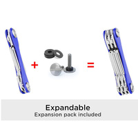 Nouveau design d'accessoires de clés intelligentes Clip organisateur Mini porte-clés compact Clip décoratif Stockage à domicile Logo personnalisé