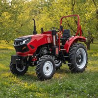 Tracteur compact de haute qualité 4x4, petits tracteurs à moteur diesel, mini tracteur à roues pour l'agriculture, machines agricoles