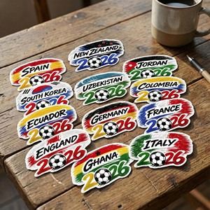 Parche Bordado Termoadhesivo Personalizado con el Logotipo del Equipo <span class=keywords><strong>de</strong></span> Fútbol para el Torneo Internacional <span class=keywords><strong>de</strong></span> Fútbol 2026, para Ropa <span class=keywords><strong>de</strong></span> Aficionados, Gorras y Regalos Promocionales - Product Image 6