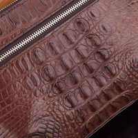 Produsen dompet kulit buaya asli modis dompet koin kustom dompet kulit untuk pria dompet kartu id untuk pria