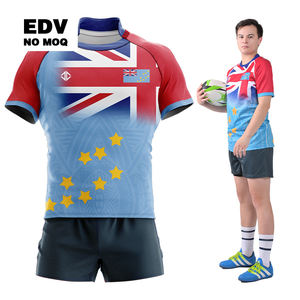 Maillot de rugby de conception populaire Chemises de rugby décontractées Maillot de rugby court - Product Image 1
