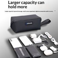Sac de rangement portable étanche pour câbles de données et chargeurs, organisateur d'accessoires électroniques en gros