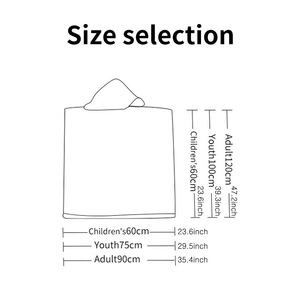 <span class=keywords><strong>Poncho</strong></span> de <span class=keywords><strong>Surf</strong></span> Premium, Bata de Cambio de Secado Rápido con Capucha, Toalla de Playa para <span class=keywords><strong>Surf</strong></span>, Natación, Hombres, Mujeres, Adultos - Product Image 3