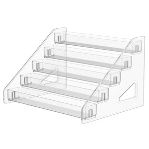 Exhibidor de Cosméticos de Acrílico Transparente, Organizador de Almacenamiento de Escritorio de 7 Niveles para Maquillaje, Lápiz Labial, Polvo, Sombra de Ojos, Esmalte de Uñas - Product Image 1