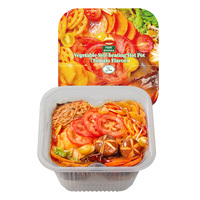 Wholesale Exotic Food Self-heating Vegetable Hot Pot 312g Spicy Beef Oil Flavor Instant Food